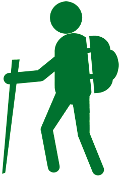 man-hiking